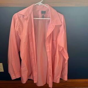 Arrow peach button down XL worn once
